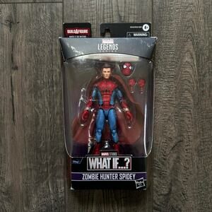 Rare Marvel Legends BAF Watcher Spiderman What If Zombie Hunter Spidey